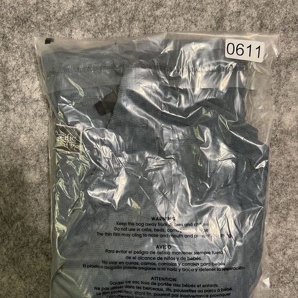 OP Ocean Pacific Camp Shirt Mens L Button Up Cotton Rayon Outdoor Vacation Beach - Picture 15 of 15